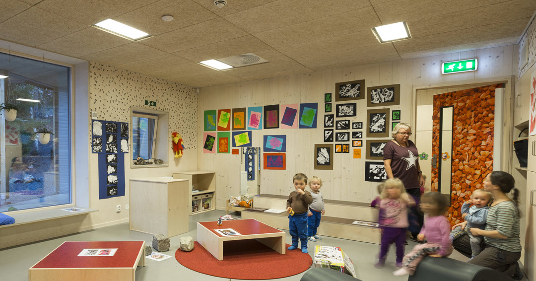  Inspiration: Acoustic ceiling in in kindergarten 