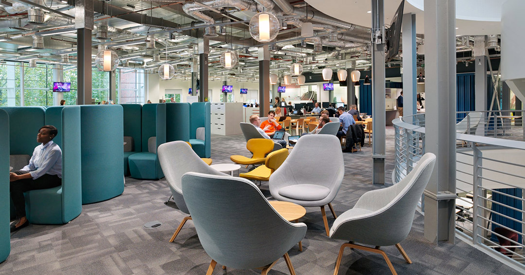 Acoustic panels at the BBC Television Centre | Troldtekt