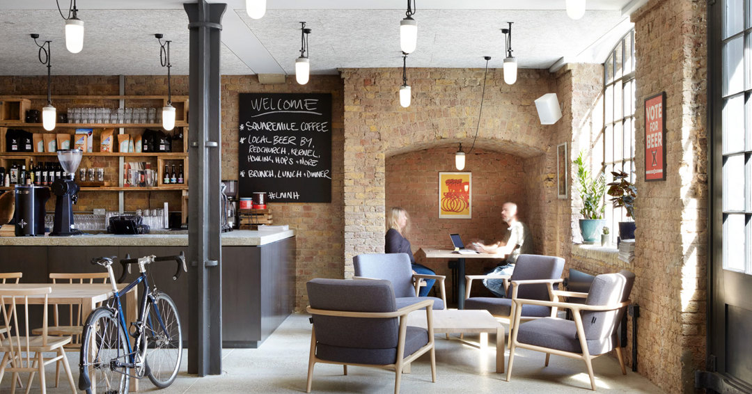 Inspiration: Acoustic ceiling at the Loom | Troldtekt